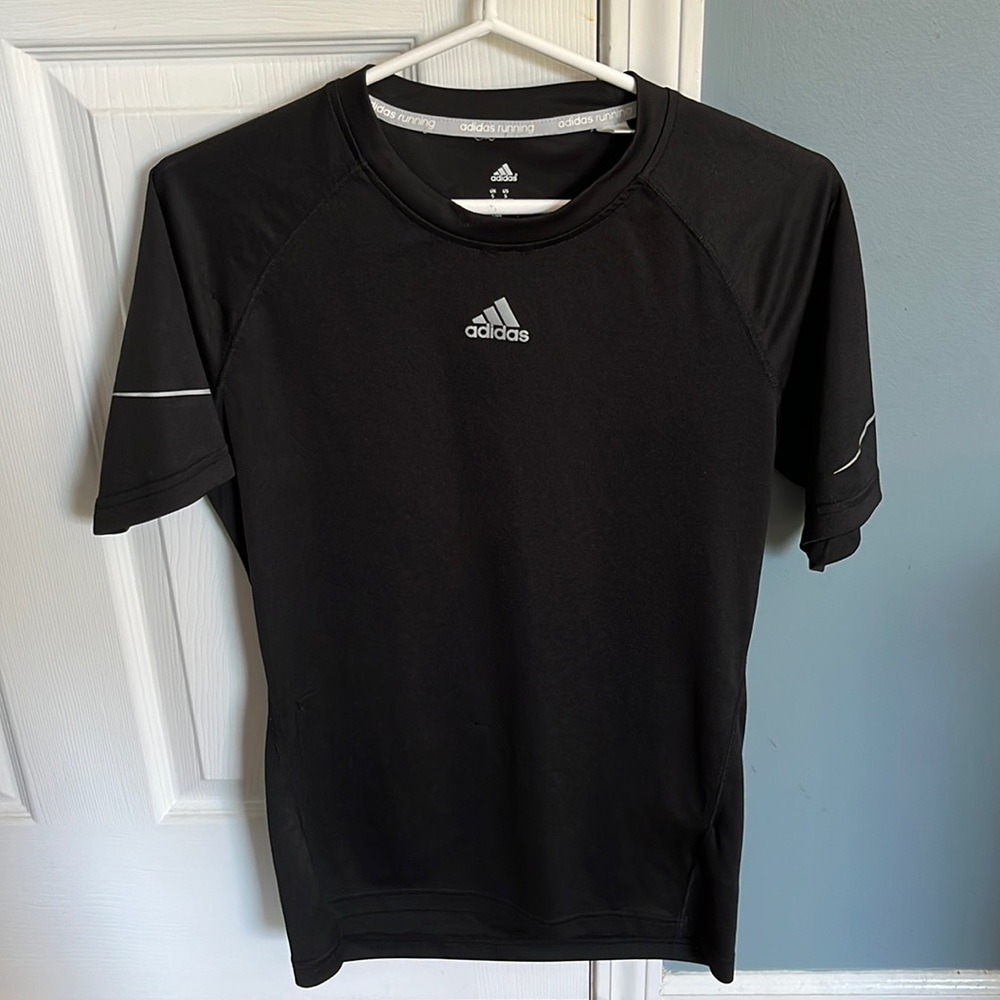 Adidas Black Running T-Shirt